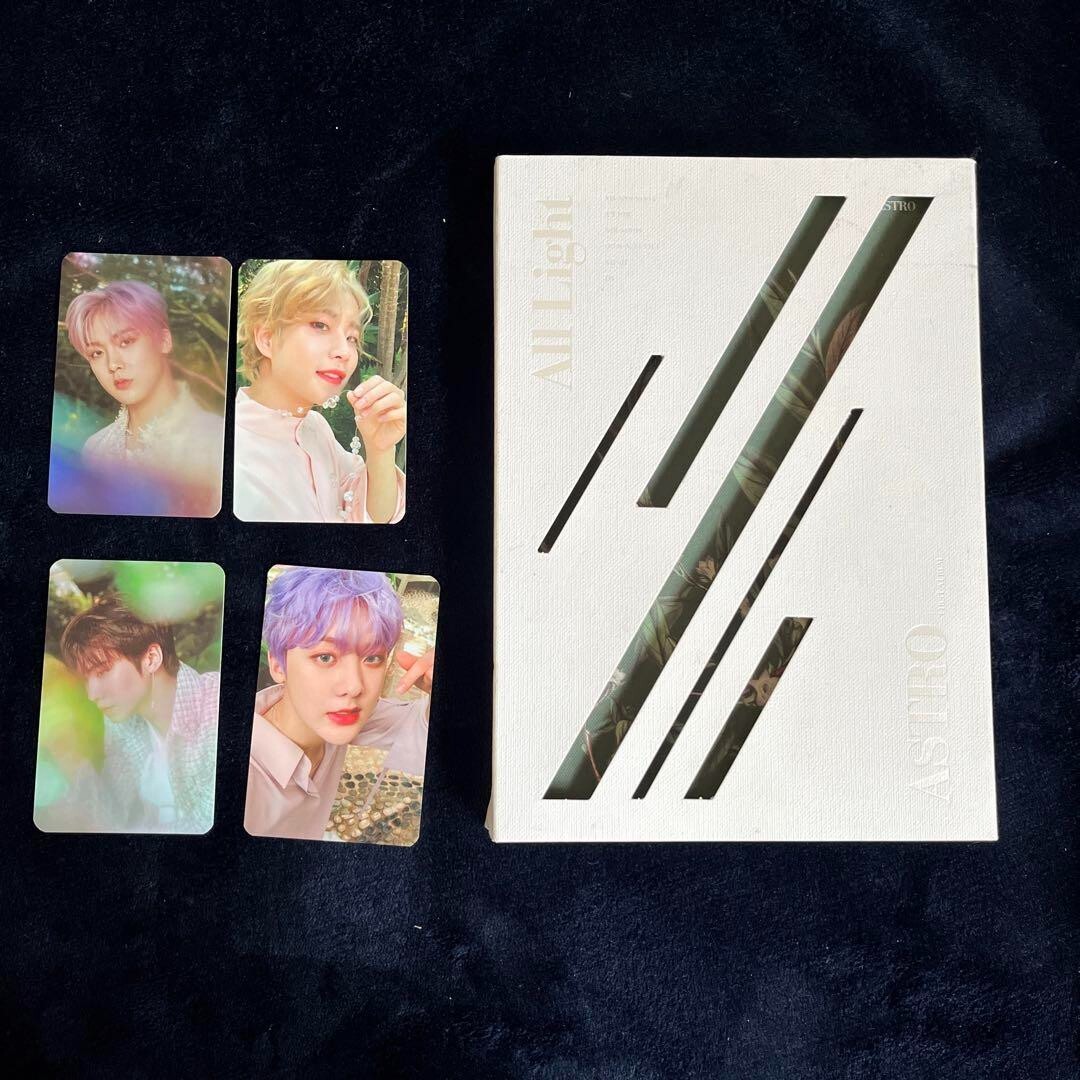 K-POP/アジア ASTRO  1st Album  All Light  Green&amp;White ASTRO All Light 1st Full Album 2019 Green Ver & White Ver