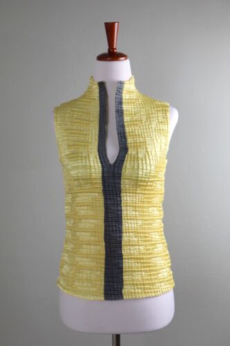 JAMIE SADOCK $115 Plisse Textured Casual Golf Athletic Tank Top Size Medium