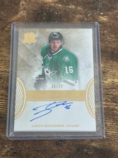 2016-17 Upper Deck The Cup Gold Spectrum Foil /36 Jason Dickinson Rookie Auto RC