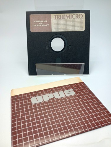Vintage SABOTEUR and JET SET WILLY games for Commodore 64 128 C64 -TESTED