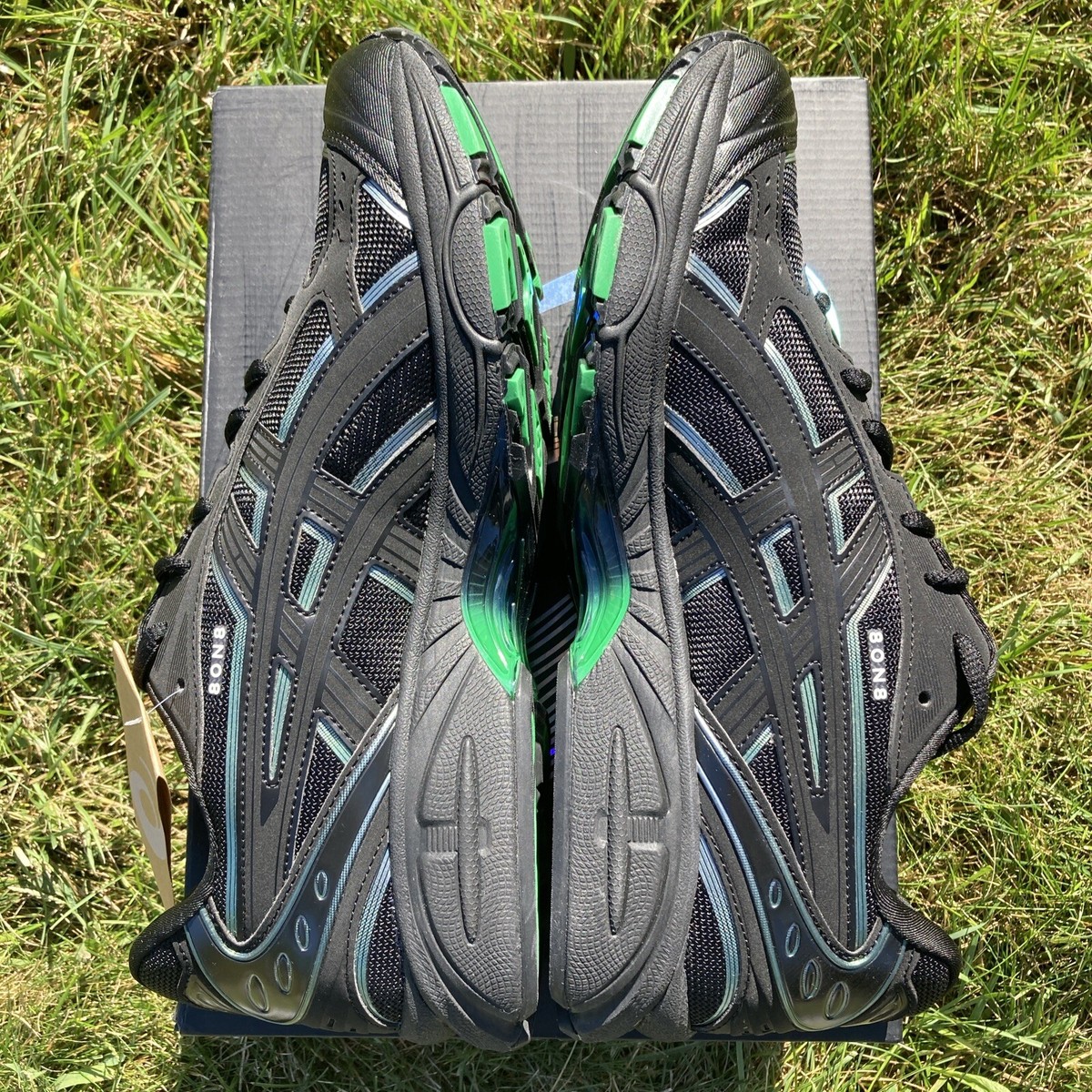 Size 12 - ASICS 8ON8 x Gel Kayano 14 Black Green ? | eBay