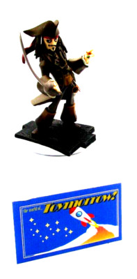 DISNEY INFINITY 1.0  - CAPTAIN JACK SPARROW - Figure Character Game Piece