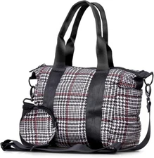 MYTAGALONGS Mini Crossbody Tote Bag RPET Harper Tweed NEW