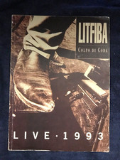 LITFIBA, COLPO DI CODA,  LIVE 1993  SPARTITO, WARNER CHAPPELL 1994
