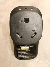 Briidea RV Surge Protector 30 Amp Adapter Circuit Analyzer Black HRVP-01