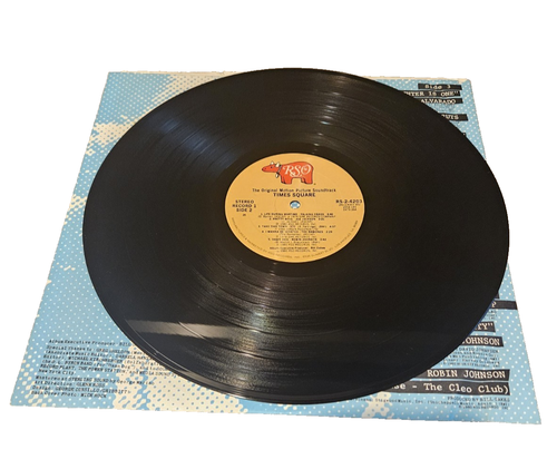 TIMES SQUARE OST Roxy Music-The Cure-Talking Heads Punk New Wave (2) LPs....1980 - Picture 5 of 8