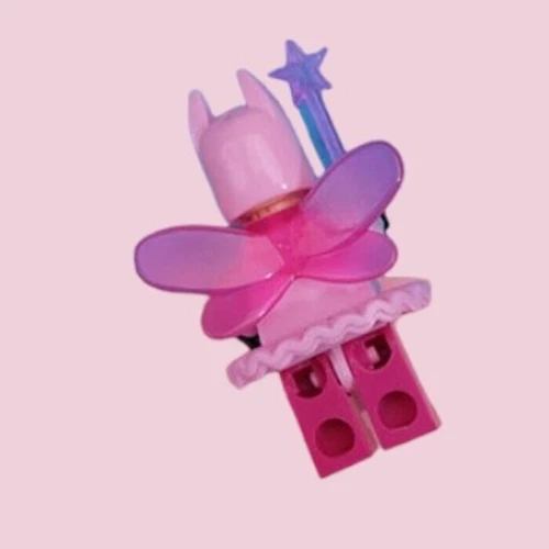 Exclusivo Llavero Lego Batman Hada Rosa con Ladrillo Día de San Valentín Pareja Regalos - Imagen 9 de 21