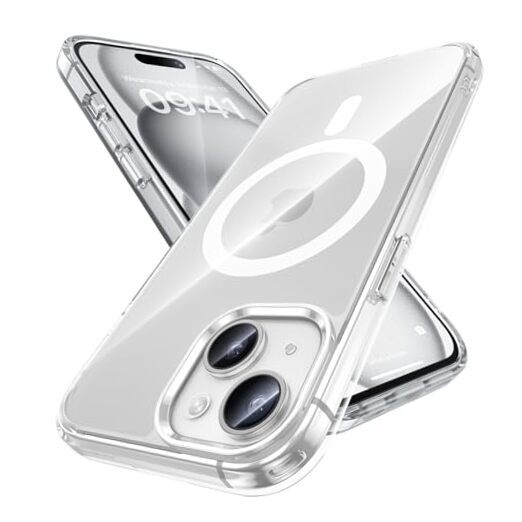 Lucent Pro Case Clear, Compatible with MagSafe, [Military-Grade Drop iPhone 15