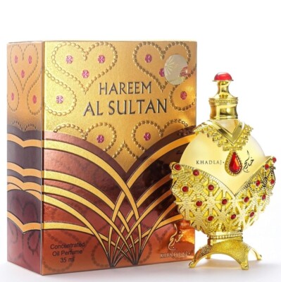 Hareem Al Sultan Gold Concentrated Perfume Oil by Khadlaj (35ml)/1.18 Oz