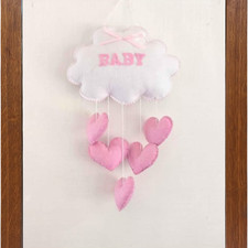 Cot mobiles for baby decorations and wall hangings