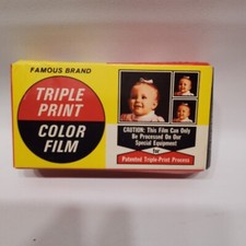 Vintage Famous Brand 126 Color Film Made in England Exp. August 1973 Sealed