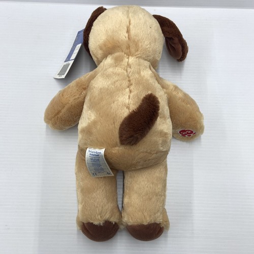 Build A Bear Erdnussbutter Welpe Plüschtier Kuscheltier Hund neu mit Etikett - Bild 6 von 7