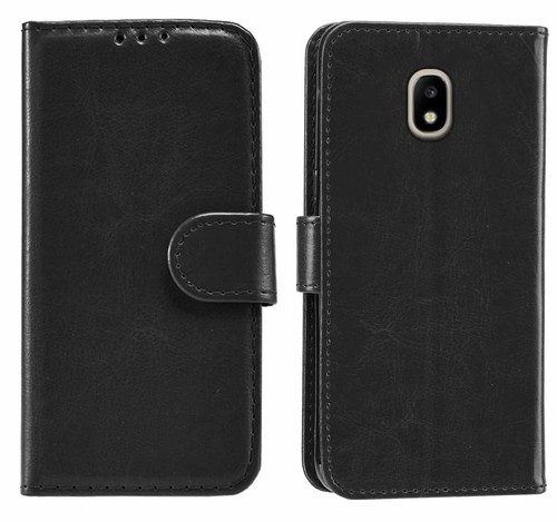 Samsung Galaxy J3 2017 (J330F) Premium Leather Wallet Flip Cover Pouch Book - Picture 8 of 62