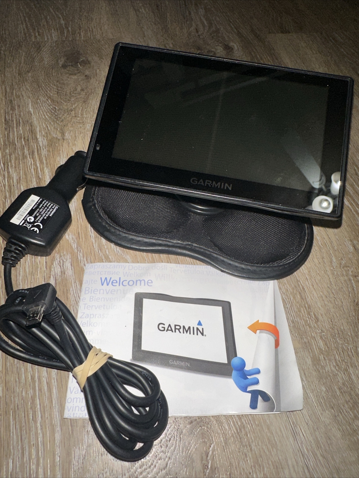 Garmin 50LMTHD DriveSmart GPS Bundle, & American Maps Sandbag Mount Car Charger eBay