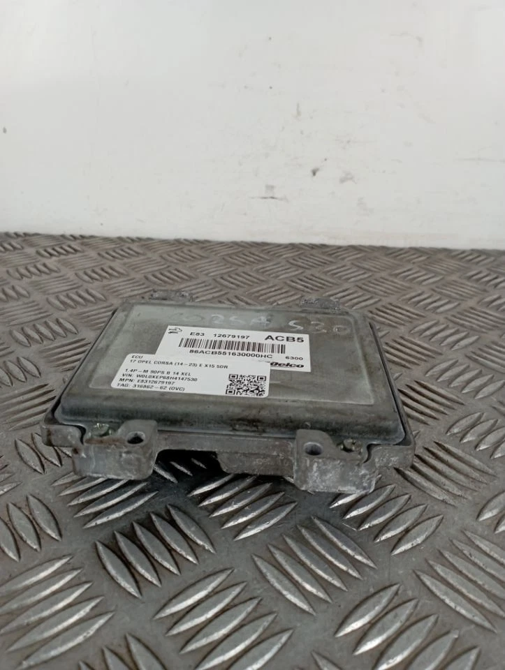 OPEL CORSA E X15 14-23 ECU E8312679197 - Immagine 2 di 4