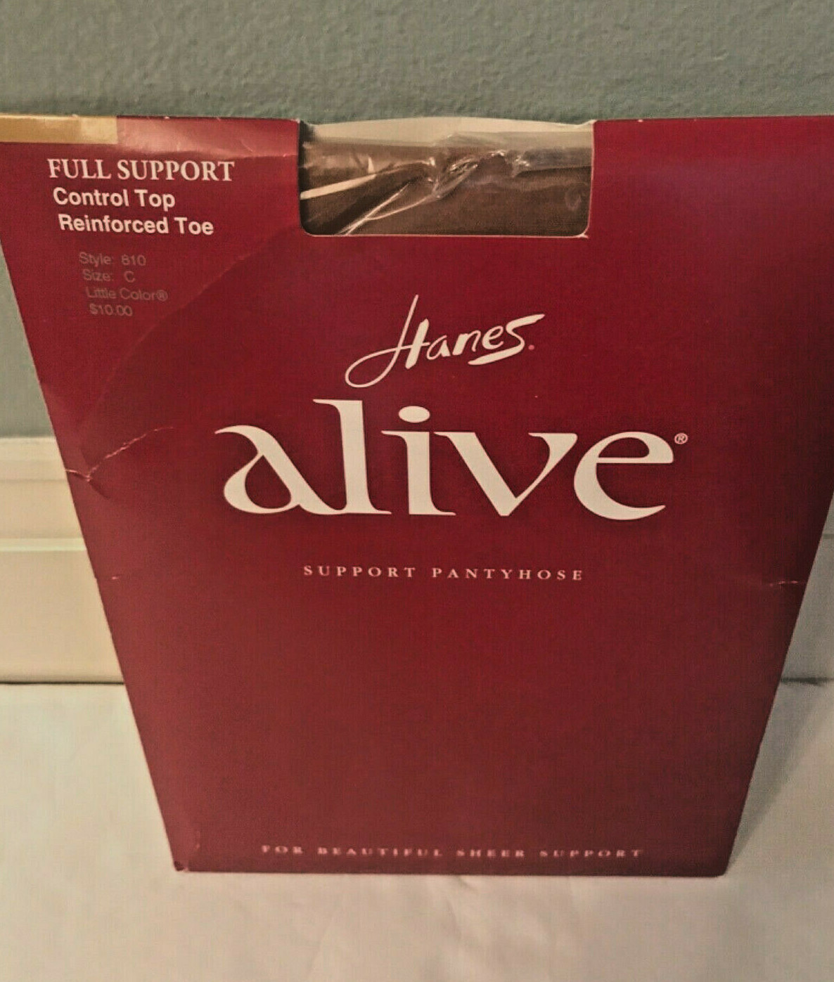 Hanes Alive Full Support Control Top 