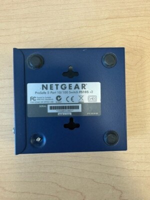 NETGEAR ProSAFE 5-port 10100 Switch