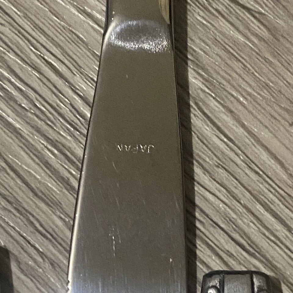 Cuchillos de cena Interpur FLORENZ acero inoxidable Japón acento floral 16 Foto 3 de 4