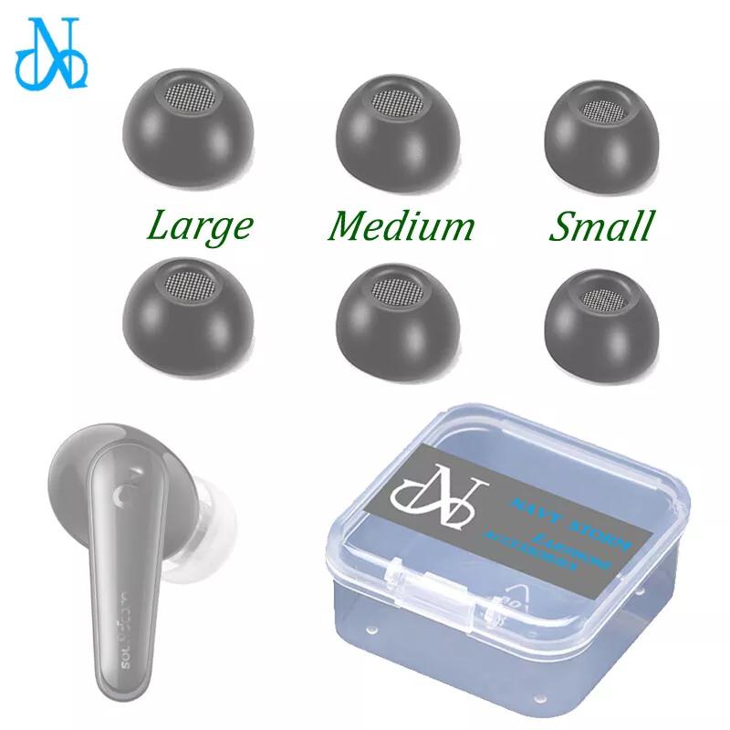 Memory Foam Eartips for Anker Soundcore Liberty 4 Space A40 Earbuds Tips  Eargels