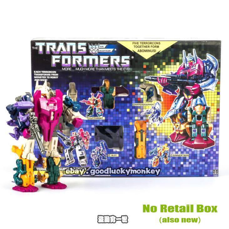 Transformers G1 Abominus Terrorcons Reissue 84 Action Figure Robot Collect Gift