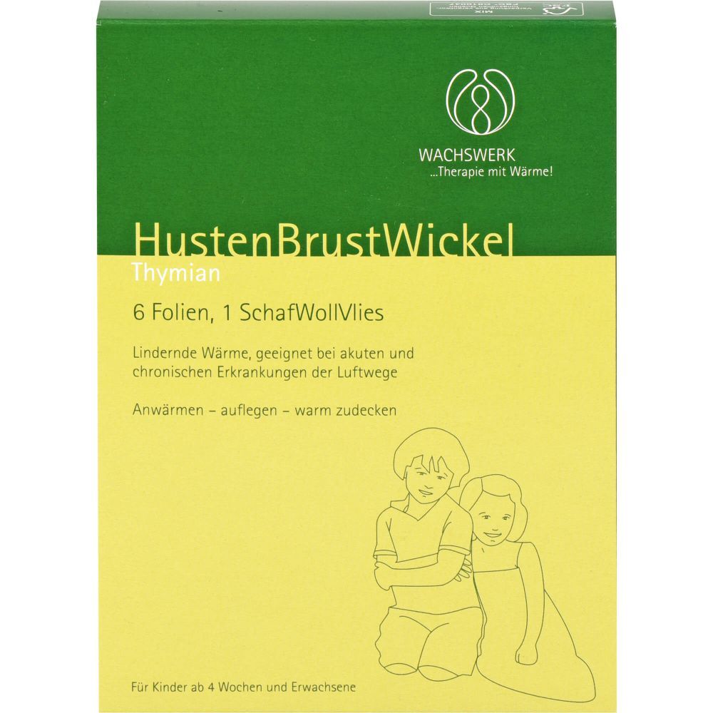HUSTEN BRUST Wickel Thymian Wachswerk 6 St PZN 06433384