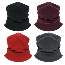 Winter Thermal Neck Warmer Neck Gaiter Face Scarf Face Cover for Mens Womens