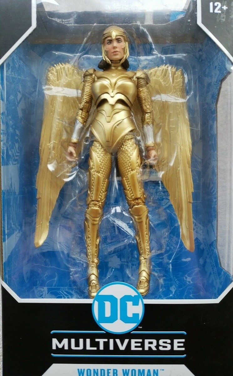 DC Multiverse Wonder Woman Gold 1984 Golden Winged Armor 22 parts