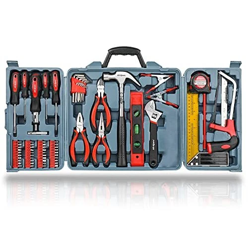71pc Home Office DIY Tool Kit Set. Complete Household Tool Box with