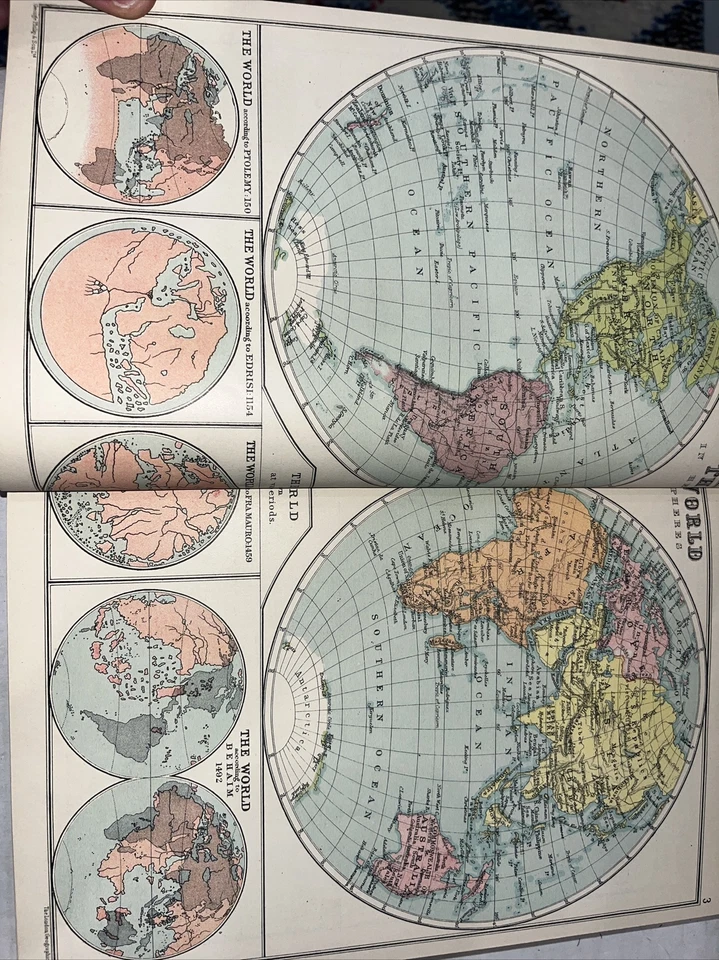 Philips' Record Atlas Edición Centenaria 1934 Foto 4 de 4