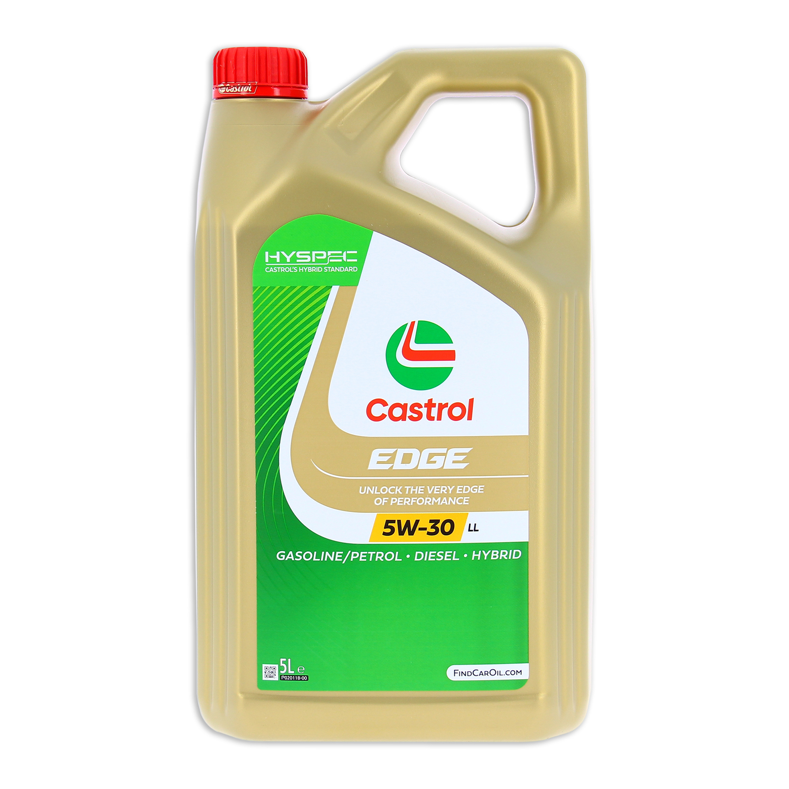 Huile moteur 5W30 Castrol Edge 5W-30 LL 5L synthétique longlife voiture diesel