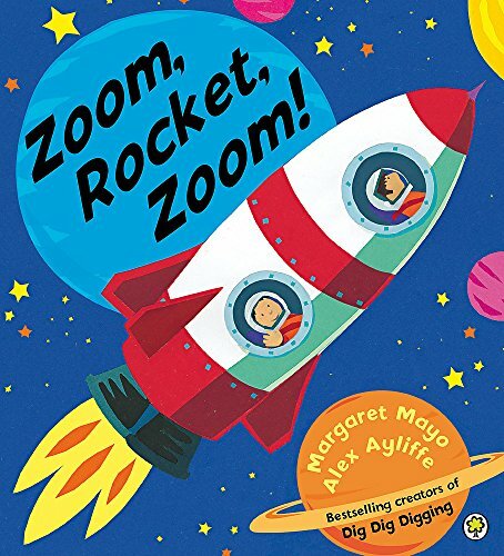 Awesome Engines: Zoom, Rocket, Zoom!, Margaret Mayo,Alex Ayliffe, Like New Book