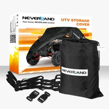 NEVERLAND Waterproof Utility Vehicle Cover Side-by-Side Storage Heavy Duty 300D