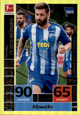 Match Attax Extra 18/19 L29 - Marvin Plattenhardt - Limitierte Karten