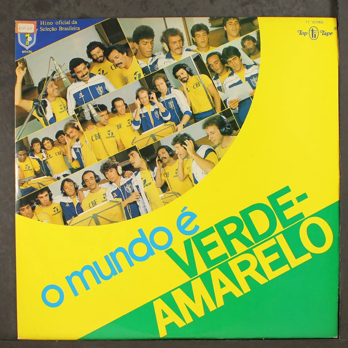 VARIOUS: o munde e verde amarelo TOP TAPE 12 LP 33 RPM