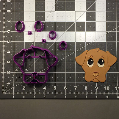 dog face cookie cutter
