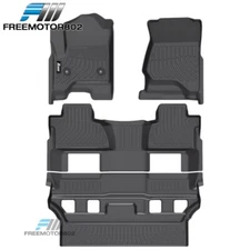 Fits 15-20 Chevrolet Tahoe GMC Yukon 3D Floor Mats Heavy Duty Liner Guard - TPE
