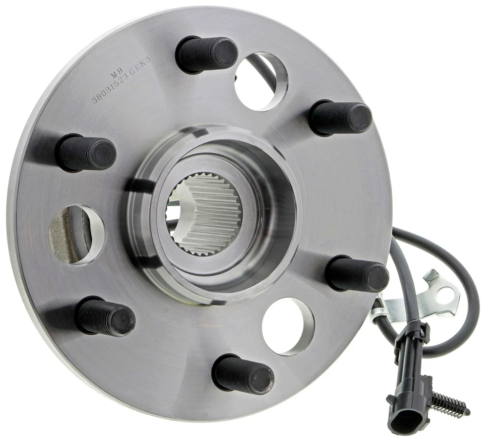 Conjunto de cojinete de rueda y buje delantero Mevotech para Chevrolet K1500 Suburban 1995-1999 Foto 2 de 4