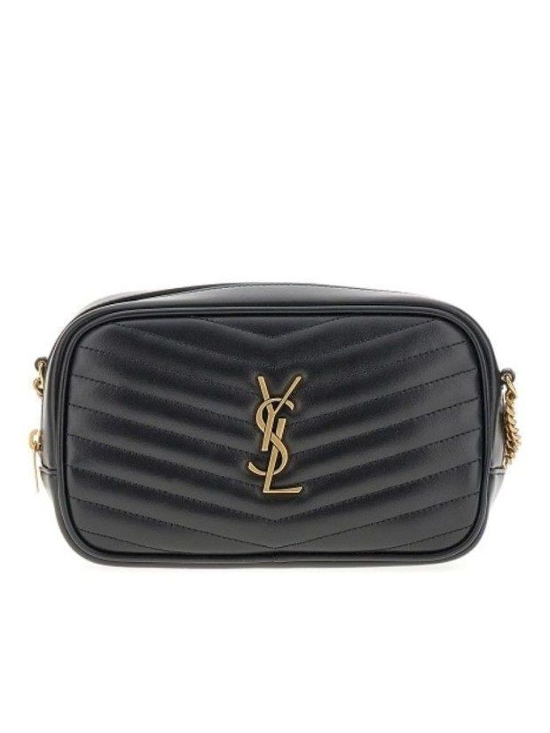 Saint Laurent Mini Tracolla Trapuntata Monogram Nero 115442281