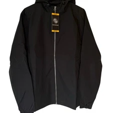Weatherproof WP Hooded Full-Zip Jacket Water/Wind Resistant Men's Medium NWT