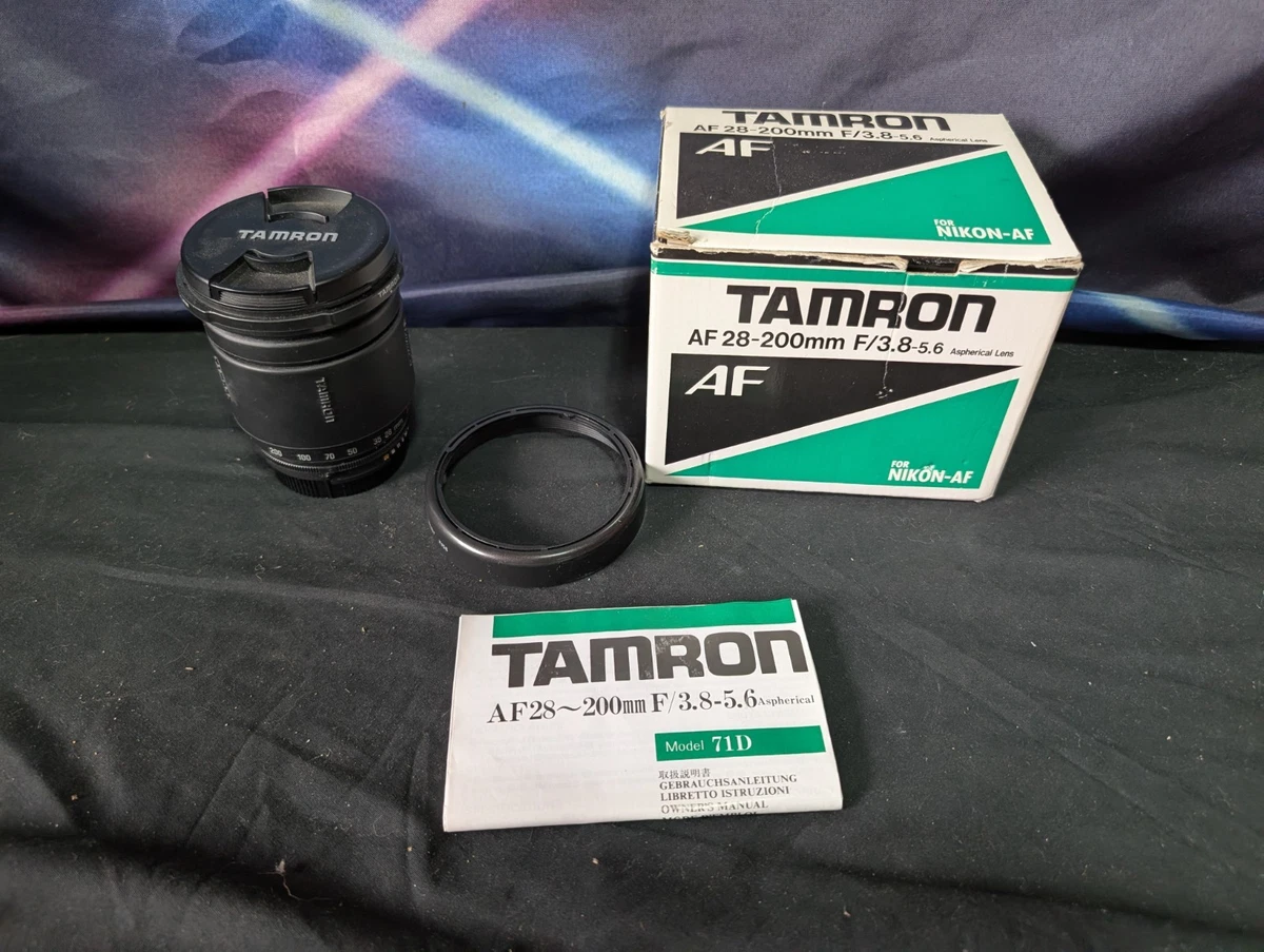 Tamron 28-200mm f/3.8-5.6 Camera Lenses for sale | eBay