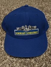 Honorary Submariner Youth Blue Embroidered Adjustable Cap