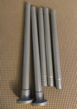 Gray Tension rod .adjustable up to 75 inches long