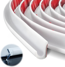 Grondaia in PVC per Tettoia, Grondaia Autoadesive 5 M, Accessori Camper per Port