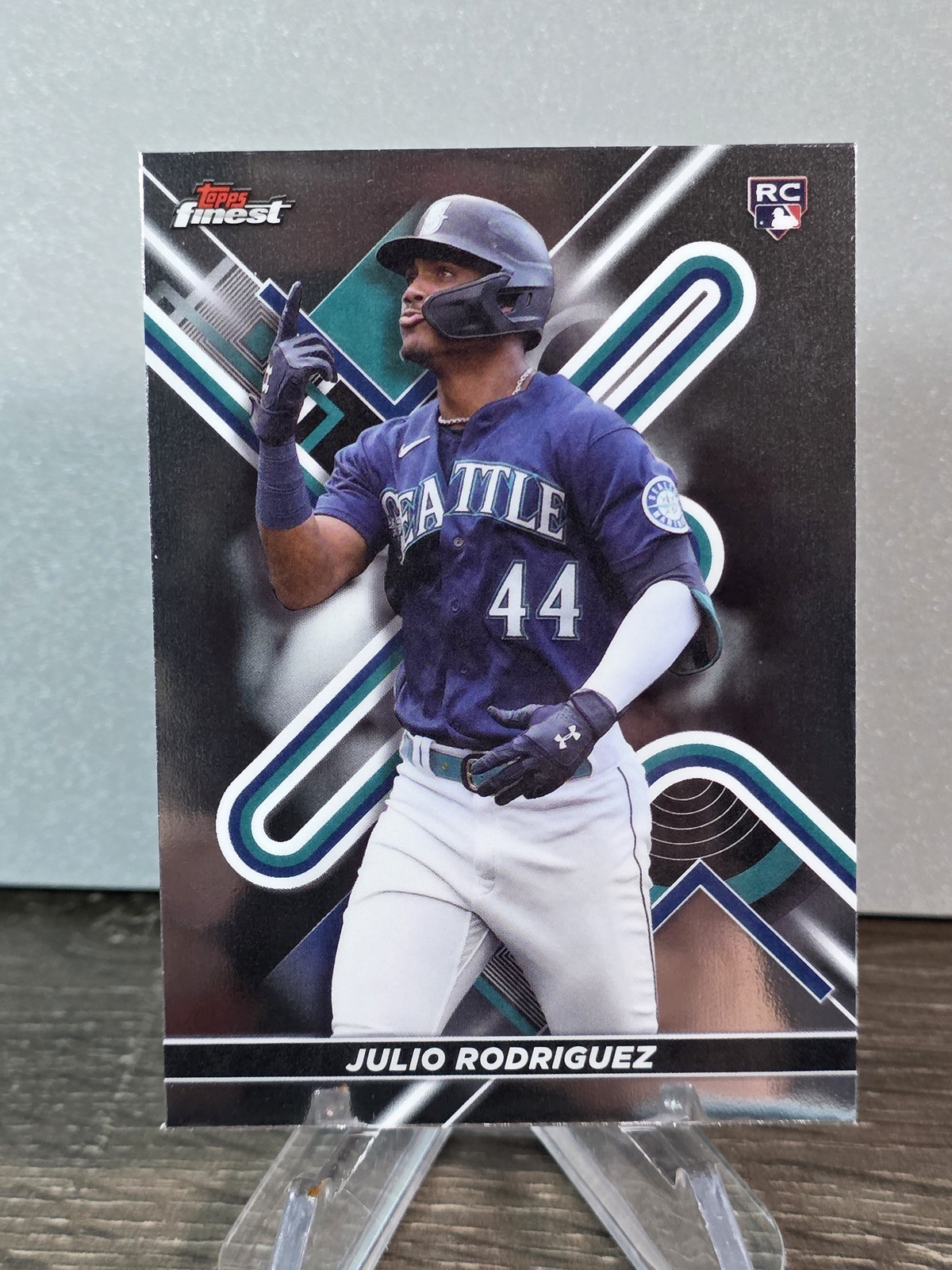 2022 Finest #23 Julio Rodriguez Seattle Mariners Rookie