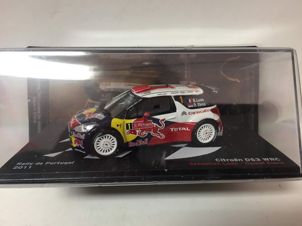 Modèle Réduit Citroën DS3 WRC #1 Rally Portugal 2011 Loeb/Elena 1/43 - Altaya/Ixo - Occasion
