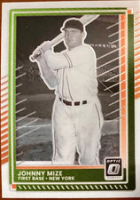 2025 Panini Donruss Baseball OPTIC Choose Your Card Rated Prospect #1-200