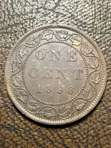 Photo of a 1898 Canada Large Cent from an eBay listing that sold on Jul 20, 2026