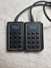 Pair of Original Genuine OEM Vintage Atari 2600 Keyboard Controllers