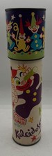 Vintage 1980 Steven Kaleidoscope No.150 Clown Tin Toy Color Scope