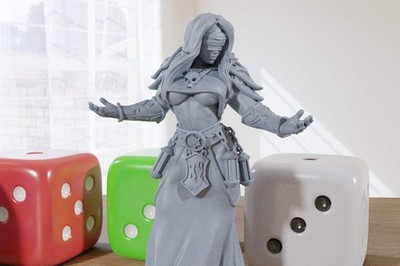 Rim - 3D Printed Minifigure - Proxy Minis for DnD, Baldurs Gate, Tabletop Fantas